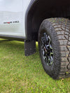 2023+ GMC AT4X HD Bolt On Kickback Mudflaps 13"