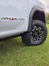 2023+ GMC AT4X HD Bolt On Kickback Mudflaps 13"