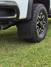 2023+ GMC AT4X HD Bolt On Kickback Mudflaps 13"
