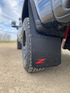 2020+ Chevrolet HD Bolt On Kickback Mudflaps 12"