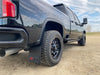 2020+ Chevrolet HD Bolt On Kickback Mudflaps 12"