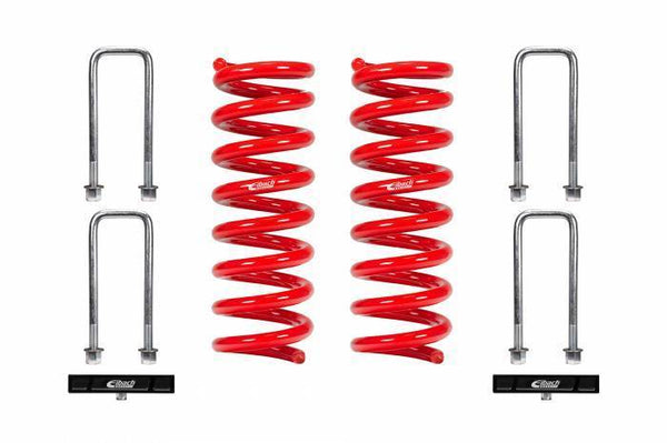 Eibach PRO-LIFT-KIT (Set of 2 Front Springs + Rear Lift Blocks) 2020-2021 Toyota Tacoma TRD PRO 4WD | Double Cab 3.5L V6. 1.3" FRONT & 1" REAR