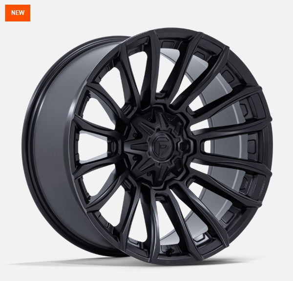 22X10 -18 8X170 FUEL BLADE MATTE BLACK 125.1