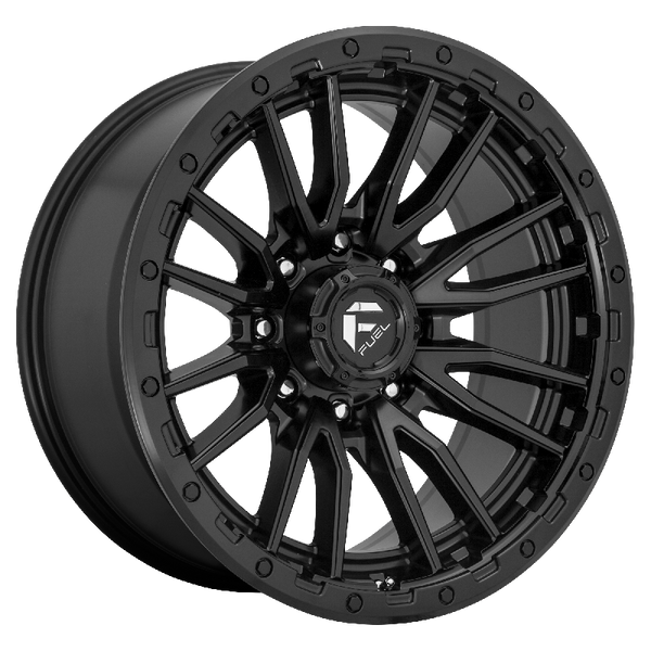 20X9 +1 8X180 FUEL REBEL MATTE BLACK 124.2