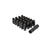 12X1.5 LUG NUTS CLOSED BLACK ET 24PCS & SPLINE KEY