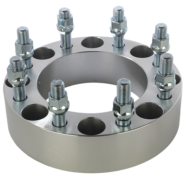 BOLT-ON WHEEL SPACERS 8X170 CB125.2 14X1.50 2"/ SOLD IN PAIRS