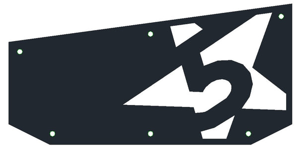CUSTOM BOTTOM PLATE, ADDITIONAL SET OF 4, EXISTING LOGO