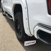 2019+ GMC AT4X 1500 Bolt On Kickback Mudflaps 12"