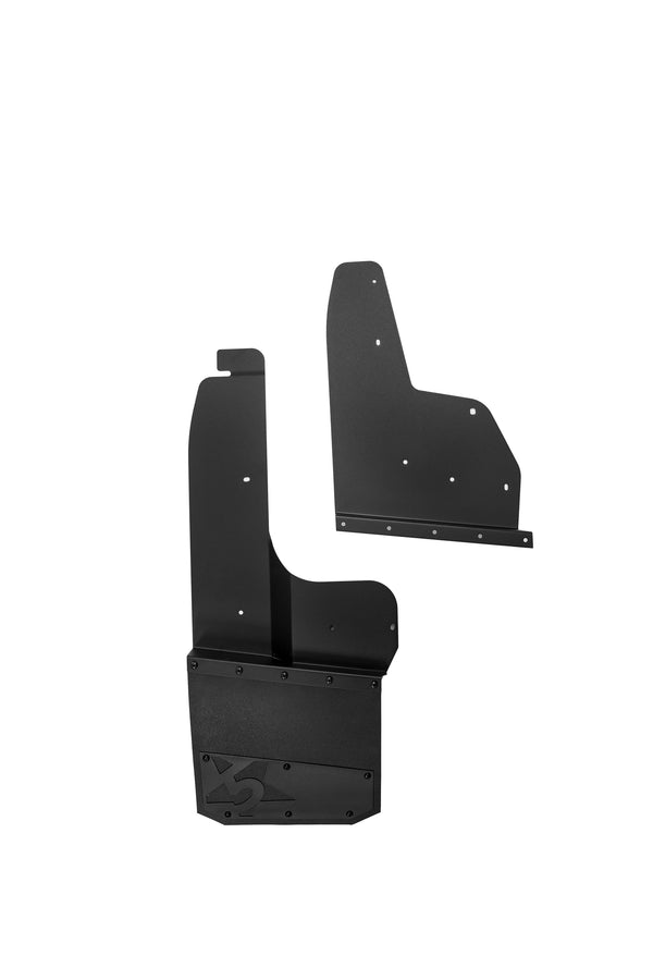 2023+ GMC AT4X HD Bolt On Kickback Mudflaps 13"